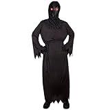 Kangaroo Youth 12+ yr Grim Reaper Costume - Halloween Costume for Youth - Creeper Scary Scream Outfit Horror Costume - Creepy Dementor Death Demon Cosplay Dress Up - Large