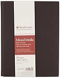 Strathmore 566-8 500 Series Hardbound Mixed Media Art Journal, 8.5"x11" 32 Sheets
