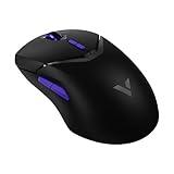 Rapoo VT9PRO 4K Wireless Gaming Mouse, PAW 3398 Sensor, 26000 DPI, 4KHz Polling Rate, 0.25ms Response Time, Lightweight, 10 Programmable Buttons, 180h Battery Life, On-Board Memory, PC - Black