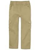 The Children's Place Boys Pull on Cargo Pants,Flax Single,18H