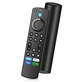 Replacement Voice Remote for All FireSeries,TVs Stick 4K/4K Max(1st /2nd Gen)/Lite/HD/Cube,Fire Smart TVs Stick (2nd / 3rd Gen),Fit for Toshiba/Insignia/Pioneer Smart TVs-Omni QLED FireSeries