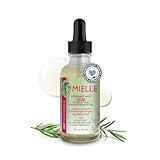 Mielle Organics Rosemary & Mint Light Hair Oil, Split Ends & Dry Scalp Treatment - Infused with Biotin & Essential Oils for Strengthening, Soothing, Moisturizing & Encouraging Longer Hair (2 Oz)