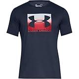 Under Armour Boxed Sportstyle Mens Short Sleeve Shirt XS Academy-red