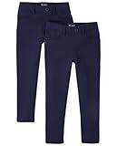 The Children's Place Girl's Ponte Knit Pull On Jeggings, Tidal, 16