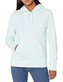 Amazon Essentials Women's Regular-Fit Fleece Pullover Hoodie (Available in Plus Size), Aqua Blue, Large