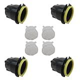 4-Pack LEV 3.0 Soda Valve Nozzle Part 28545 + 28368 LEV Soda Coke Valve Diffuser Internal Mixer Soda Maker Parts Accessories