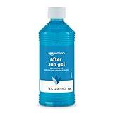 Amazon Brand - Solimo After Sun Gel with Aloe, Lidocaine and Menthol, 16 Fluid Ounce (1 Pack)