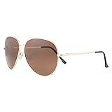 Costume Agent Halloween Costume Cosplay Once Upon a Time in Hollywood Aviator Glasses Gold