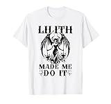 Lilith Demon Gothic Mythology Folklore Satanic Dark Occult T-Shirt