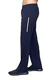 Expert Brand Men's Drimax Dry Fit Straight Leg Athletic Track Pants Navy