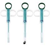 Naturahand 3PCS Pet Pill Shooter Plunger Popper for Small Cats Dogs Soft Tip Tablet Pusher Animal Medicine Medical Feeding Tool Accessories for Animals