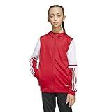 adidas Unisex-Kids Squadra 25 Soccer Hoodie, Team Power Red/White, Large
