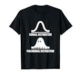 Halloween - Normal Distribution Paranormal Math T-Shirt