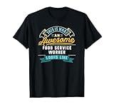 Funny Food Service Worker Shirt Awesome Job Occupation T-Shirt