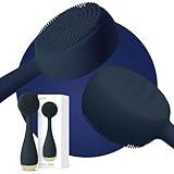 PMD Clean - Smart Facial Cleansing Device with Silicone Brush & Anti-Aging Massager - Waterproof - SonicGlow Vibration Technology - Clear Pores and Blackheads - Lift, Firm, and Tone Skin