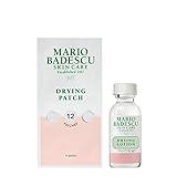 Mario Badescu AM/PM Blemish Kit, Includes Drying Lotion Spot Treatment with Salicylic Acid and Sulfur (1 Fl Oz) AND Drying Patch Facial Stickers, Invisible Pimple Patches (12 Count)