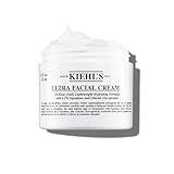 Kiehl's Ultra Facial Cream, with 4.5% Squalane to Strengthen Skin's Moisture Barrier, Skin Feels Softer and Smoother, Long-Lasting Hydration, Easy and Fast-Absorbing, All Skin Types - 4.2 fl oz