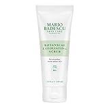 Mario Badescu Botanical Exfoliating Scrub for All Skin Types, Face Scrub with Ivory Palm Seeds & Green Tea Extract, Gentle Exfoliating Face Wash, 3.4 Fl Oz