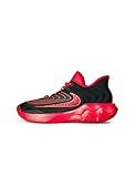 Nike Men's Giannis Immortality 4 Basketball Shoes, Black/Team Red-University Red, 10