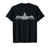 United States Capitol Washington Politics Government Power T-Shirt