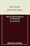 The Singer's Repertoire, Part II (Scarecrow Studies in Young Adult Literature) (Pt. 2)