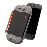 tomtoc Slim Carrying Case for Nintendo Switch 2 Model 2025, Odorless Felt Protective Hard Shell with 12 Game Card Slots, Portable Travel Storage Case with Original Patent and Military Grade Protection