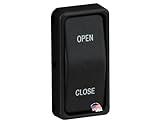 Buyers Products 3014187 12 Volt Momentary Open/Close Rocker Switch, Switch Only, Convenient System Operation, Ideal for Anti-Ice Systems and Electric Dump Body Tarp Systems