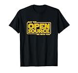 May Open Source Programming Funny DevOps Software Linux Java T-Shirt