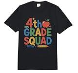 Fourth Grader Teaching School Educators, 4Th Grade Squad Comfort Colors Adult Heavyweight T-Shirt