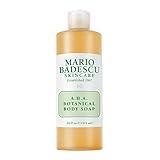 Mario Badescu AHA Botanical Body Wash Moisturizing, Clarifying and Gentle Exfoliating Body Wash for Brighter, Softer and Smoother Skin | Soap Infused with Glycolic Acid & Fruit Enzymes | 16 Fl Oz