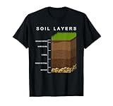 Soil Scientist Soil Layers Soil Science T-Shirt