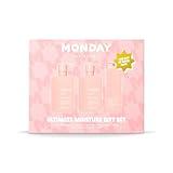Monday Giftset - Moisture 12oz Shampoo & Conditioner Set & Moisture 5.1oz Leave-In Conditioner
