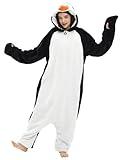 SAMGU Penguin Onesie Adult Halloween Cosplay Costume One Piece Pajamas for Women and Men