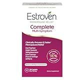 Estroven Complete Multi-Symptom Menopause Supplement for Women, 28 Ct., Clinically Proven Ingredient Provide Menopause Relief & Night Sweats & Hot Flash Relief* Drug-Free & Non-GMO