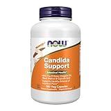 NOW Foods Supplements, Candida Support with Pau D'Arco, Oregano Oil, Black Walnut & Caprylic Acid, 180 Veg Capsules
