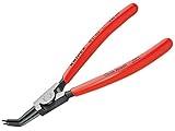 KNIPEX 46 31 A12 Circlip Pliers for external circlips 10-25mm 45° angled, Multicoloured