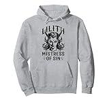 Lilith Demon Gothic Mythology Folklore Satanic Dark Occult Pullover Hoodie