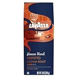 Lavazza House Blend Perfetto Ground Coffee 12oz Bag, Medium Roast, Full-bodied, Intensity 3/5, 100% Arabica, Ideal for Drip Brewers, (Pack of 1) - Package May Vary