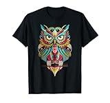Cool Owl Graphic Tees - Cute Graphic Design Illustration Owl T-Shirt