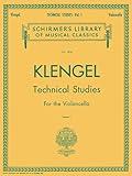 Julius Klengel: Technical Studies for the Violoncello Vol. 1 | Schirmer Library of Musical Classics | Cello Method | Unaccompanied Cello Instructional Sheet Music
