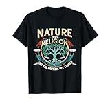 Nature Is My Religion Earth Is My Church Native American T-Shirt