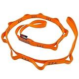 GM CLIMBING Orange 16mm Nylon Daisy Chain Sling 22kN 120cm / 48in CE UIAA Certified for Leading Aid Climb Ascender Rigging Hammock Suspension One Unit