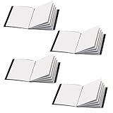 Cardinal Custom ShowFile Presentation Book, 12 Pockets, Holds 24 Letter-Size Sheets, Customizable Cover, Black (50132CB), 4 Pack