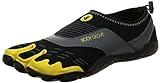 Body Glove Men's 3T Barefoot Cinch Water Shoe, Black/Yellow, 8