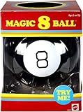 Mattel Games Magic 8 Ball Novelty Fortune-Telling Toy, Retro Look for Kids, Grown-Ups, Families, Parties & Travel (Amazon Exclusive)