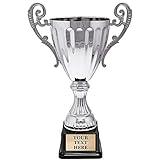 11.75" Silver Cup Trophies, Accolade Metal Cup Trophy Award Prime