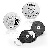 Mom Memorial Gifts For Loss Of Mom Memorial Keychain Sympathy Gifts For Loss Of Mother Sympathy Gift For Los Of Loved One Bereavement Gift In Memory Day Grieving For Women guardian angel token