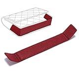 OAikor Base Shaper for WOC Handbag Small, C hanel WOC Base Shaper with Wings,Saver and Insert for Wallet on Chain Bag, Ultimate Protection and Support (Wine 10" x 1.2")