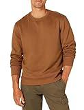 Amazon Essentials Men's Fleece Crewneck Sweatshirt - Toffee Brown, X-Large (Available in Big & Tall Sizes)