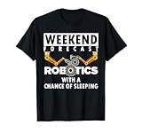 Funny Robotics Art For Men Women Robotics Engineer Robots T-Shirt